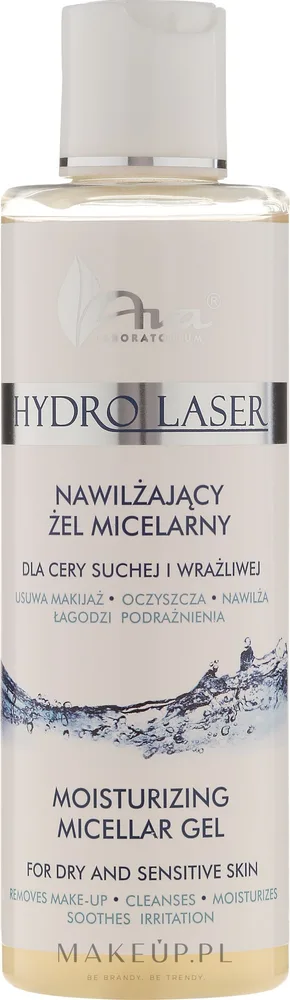 Увлажняющий мицеллярный гель для лица AVA Laboratorium Hydro Laser, 200 мл