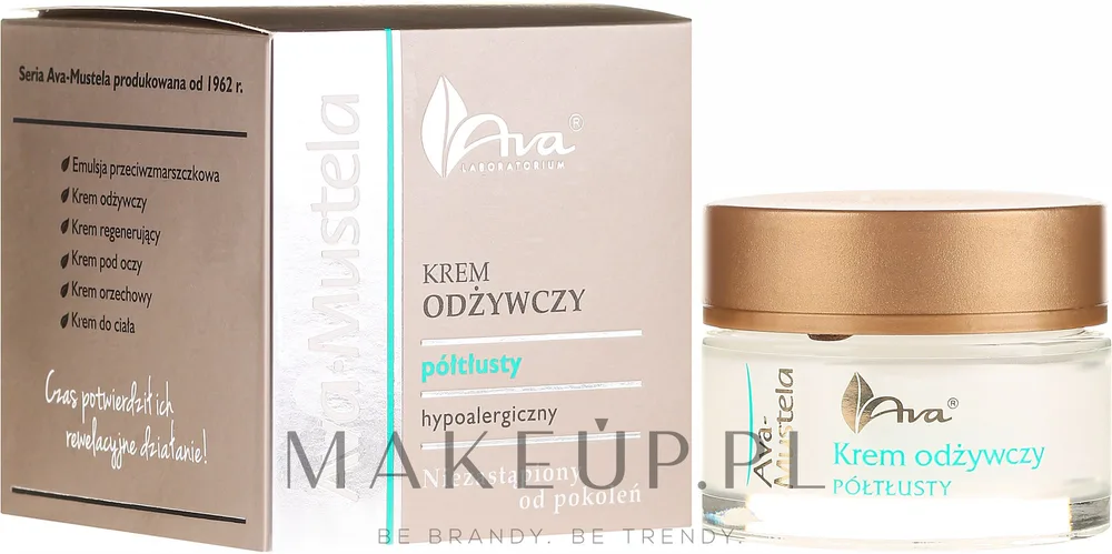 AVA Laboratorium AVA Laboratorium Ava-Mustela - Крем для лица AVA Ava-Mustela питательный полужирный для сухой кожи 50 мл
