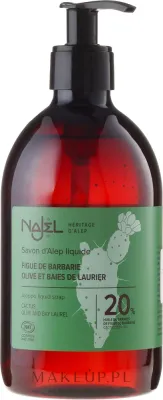 Жидкое алеппское мыло Najel Aleppo Liquid Soap с маслом опунции, 500 мл