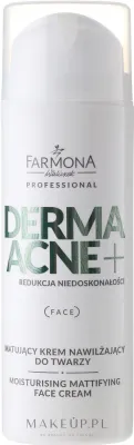 Крем для лица Farmona Professional Dermaacne+ матирующий с кислотами AHA 150 мл