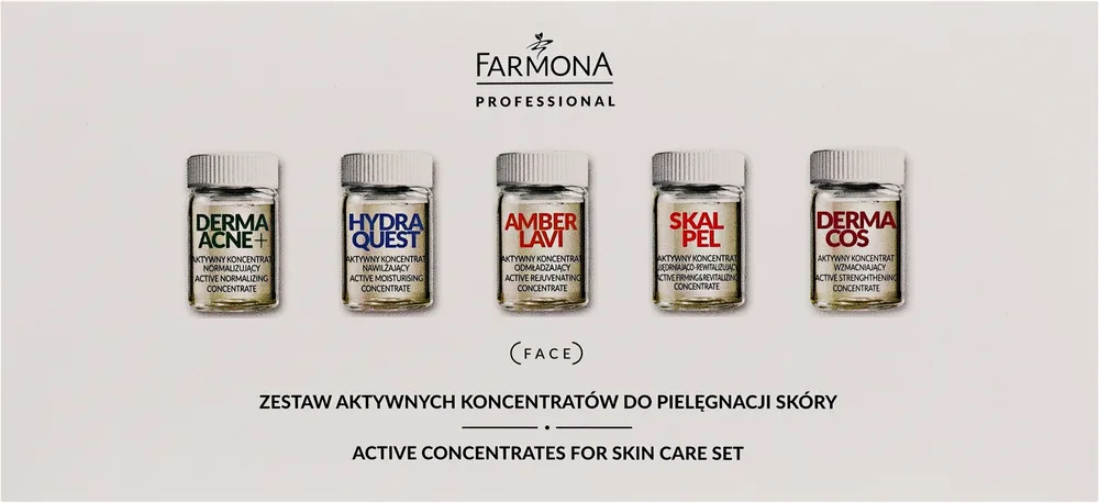 Farmona Professional Farmona System Professional (concentrate/10x5ml) - Набор концентратов Farmona System Professional для лица с витамином C и пептидом 10x5 мл