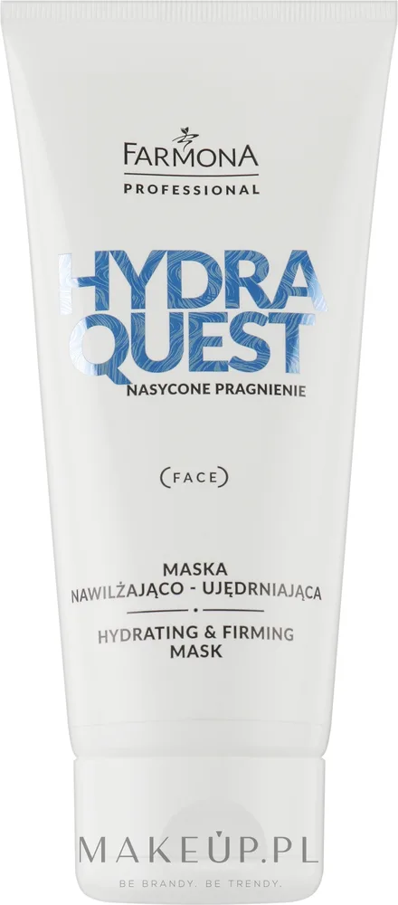 Увлажняюще-укрепляющая маска для лица Farmona Professional Hydro Quest Nasycone pragnienie, 200 мл