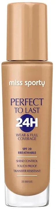 База под макияж Miss Sporty Perfect To Last 24H, оттенок 200 - Beige