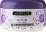 Маска для волос Morfose Buble Keratin кератиновая, протеины кукурузы, пшеницы, сои, 500 мл — фото 4