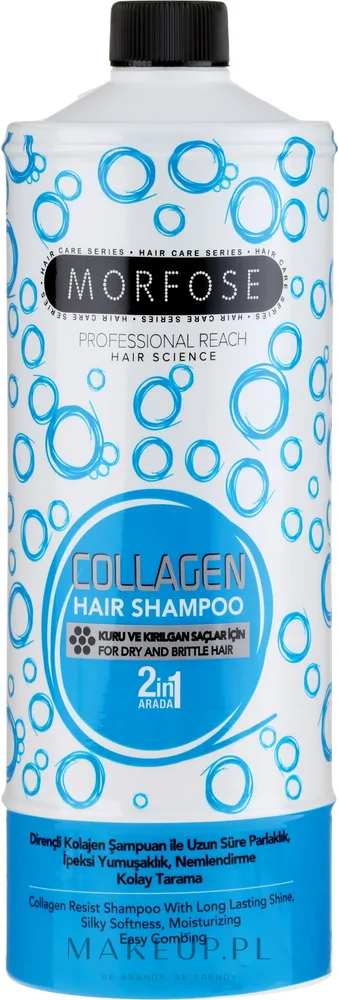 Шампунь Morfose Buble Collagen для густых, склонных к жирности волос, 1000 мл