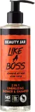 Энергетизирующий гель для душа и шампунь 2 в 1 для мужчин Like A Boss Beauty Jar 2in1 Energizing Shower & Shampoo, 250 мл — фото 1