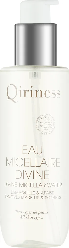 Мицеллярная вода Qiriness L'Eau Micellaire Divine с годжи и протеином люпина для чувствительной кожи, 200 мл