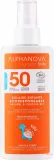 Спрей солнцезащитный детский Alphanova Sun Kids SPF 50+ водостойкий с минеральным фильтром 125 г — фото 1