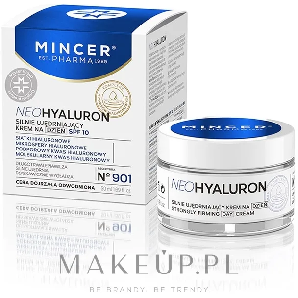 Крем для лица Mincer Pharma Neo Hyaluron дневной для зрелой кожи с SPF 10 50 мл