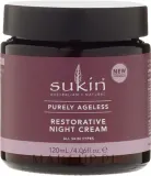 Крем для лица Sukin Purely Ageless ночной восстанавливающий для зрелой кожи 120 мл/ Сьюкин — фото 2