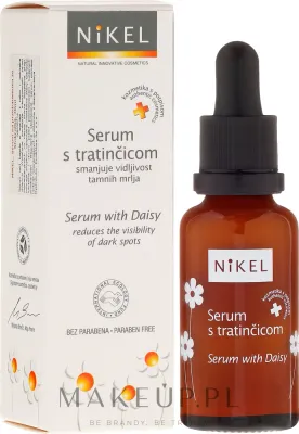 Сыворотка для лица Nikel Serum With Daisy с экстрактом маргаритки осветляющая против пигментации 30 мл