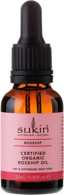 Масло для лица Sukin Organic Rose Hip Oil органическое масло шиповника 50 мл