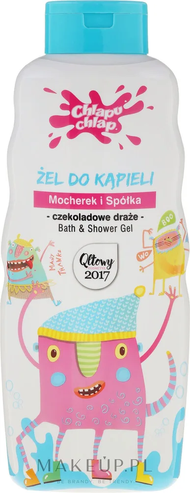 Гель для купания детский с ароматом шоколадных драже Мохерек и компания Chlapu Chlap, 710 мл