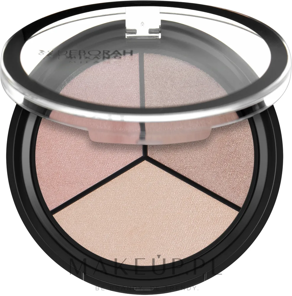 Хайлайтер для лица Deborah Highlighter Trio Palette