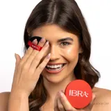 Рассыпчатая полупрозрачная пудра Ibra Transparent Powder, 12 г — фото 5