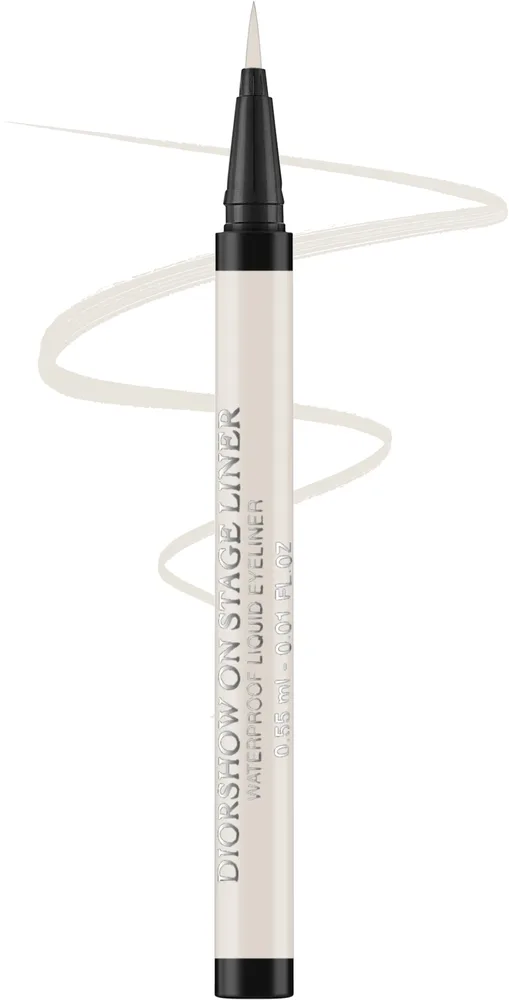 Подводка для глаз Dior Diorshow On Stage Liner, оттенок 001 - Matte White