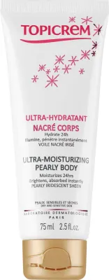 Ультраувлажняющий перламутровый бальзам для тела Topicrem Ultra-Moisturizing Pearly Body