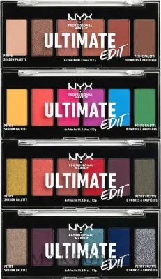 Палетка теней для век NYX Professional Makeup Ultimate Edit Petite Shadow Palette