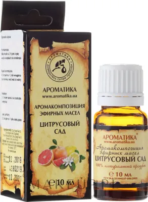 Композиция эфирных масел Aromatika Цитрусовый сад 10 мл