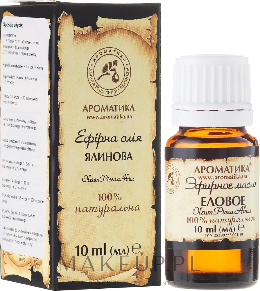 Эфирное масло Aromatika ель 10 мл