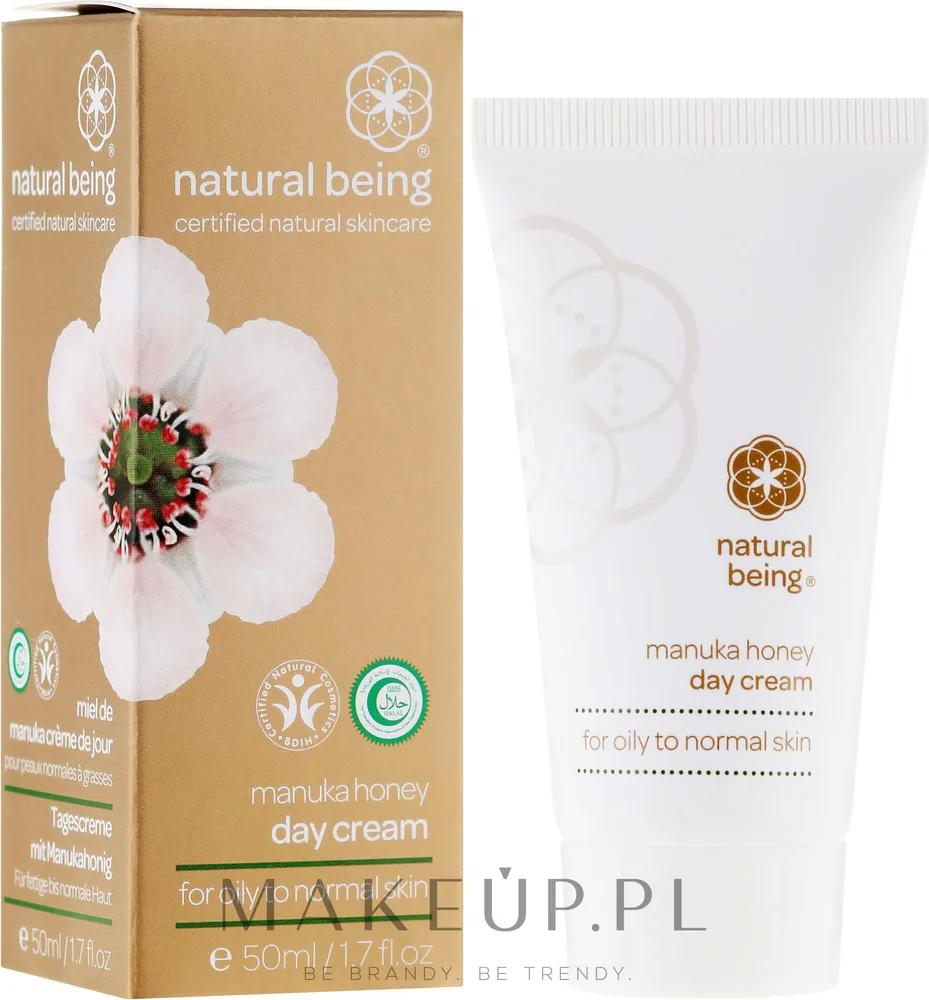 Крем для лица Natural Being Manuka Honey дневной с мёдом манука для нормальной и жирной кожи 50 мл