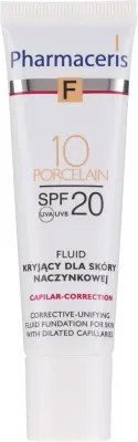 Тональный флюид Pharmaceris F Capilar-Correction для кожи с покраснениями SPF 20, 30 мл