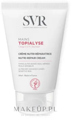 Крем для рук SVR Topialyse Mains Nutri-Repair с маслом ши восстанавливающий 50 мл