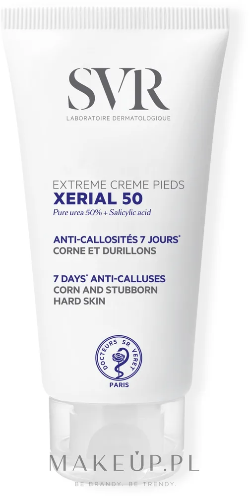 Крем для ног SVR Xerial 50 Extreme Creme Pieds интенсивный, против натоптышей и мозолей, 50 мл