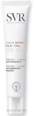 Крем для лица SVR Clairial солнцезащитный для выравнивания тона SPF 50+ 40 мл