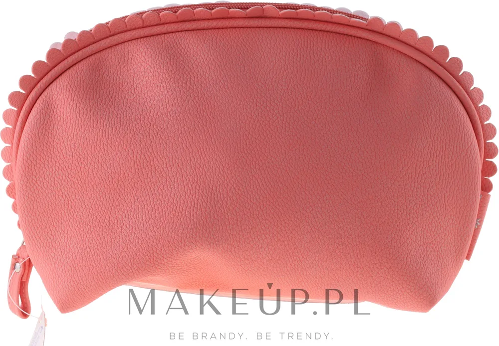 Косметичка Top Choice Frill 96266 под кожу, оранжевая, 27,5 см