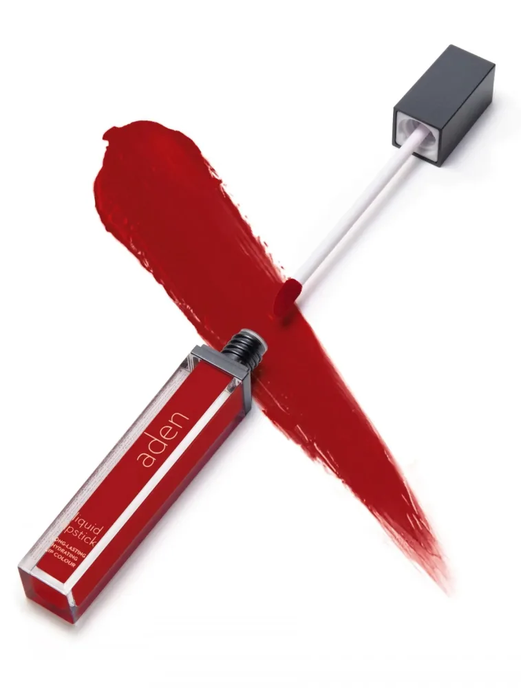 Жидкая помада для губ Aden Cosmetics Liquid Lipstick, оттенок 14 - Cranberry