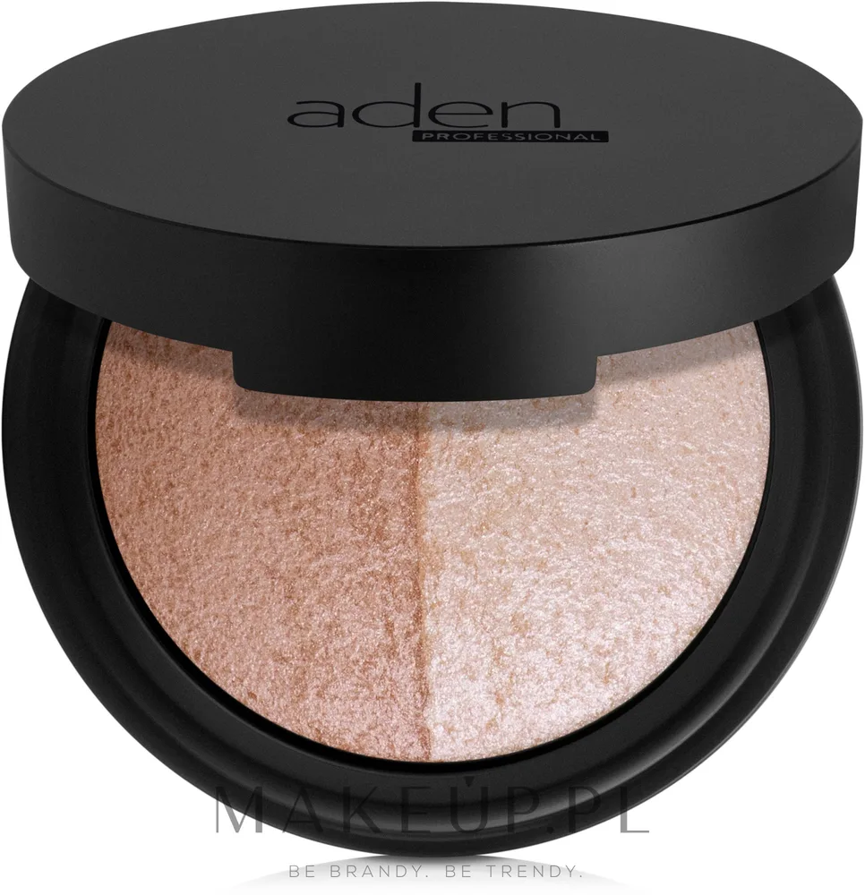 Палетка хайлайтера и бронзера Aden Cosmetics Highlighter & Bronzer Duo