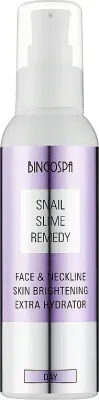 Крем для лица, шеи и декольте BingoSpa Snail Slime Remedy со слизью улитки 135 г