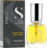 Придающая блеск сыворотка для волос Alfaparf Semi di Lino Sublime Cristalli Liquidi, 15 мл — фото 3