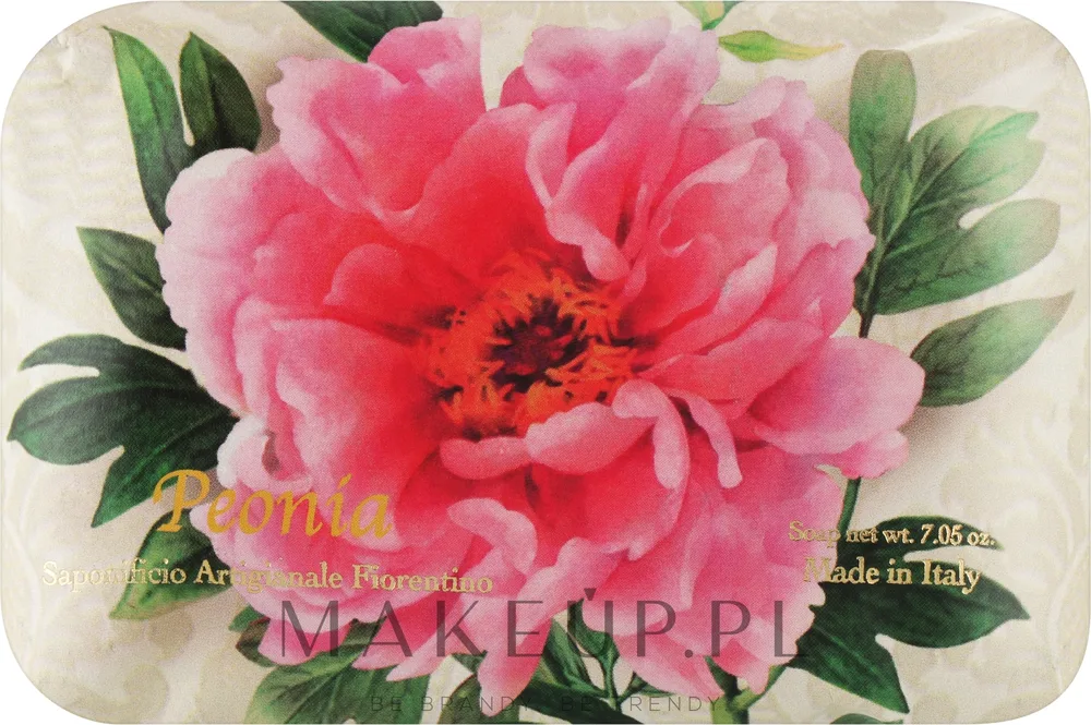 Мыло кусковое Saponificio Artigianale Fiorentino Peony пион, 200 г