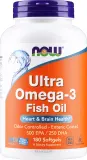 БАД Now Foods / Ultra Omega-3, рыбий жир, 500 EPA/250 DHA, 90-180 шт — фото 1