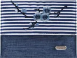 Косметичка Top Choice Shady Jeans 95948 с вышивкой, 18х14 см — фото 1