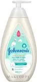 Жидкость для купания и мытья тела 2 в 1 для детей с 1-го дня жизни Johnson's Baby CottonTouch, 500 мл — фото 1