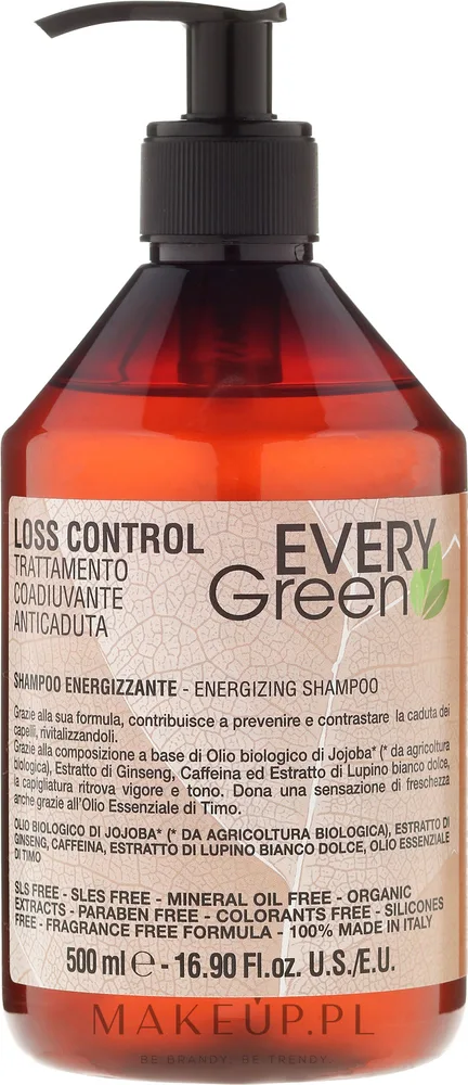 Шампунь EveryGreen Loss Control Energizing против выпадения волос