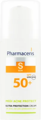 Крем для лица солнцезащитный Pharmaceris S Medi Acne Protect SPF50 для проблемной кожи 50 мл