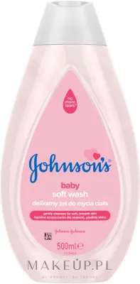 Деликатный гель для мытья тела для детей Johnson's Baby Soft Wash Gel, 500 мл