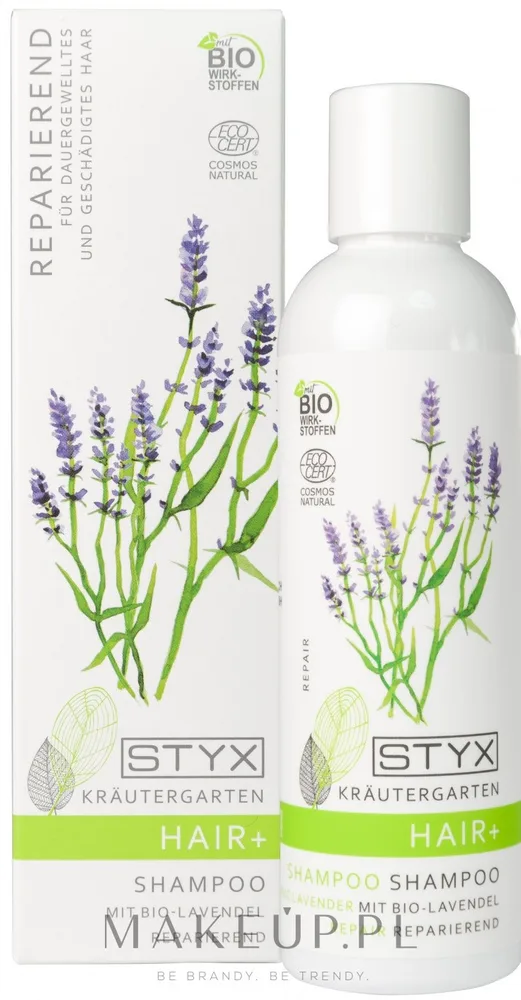Шампунь Styx Naturcosmetic Hair+ с органической лавандой для повреждённых волос, 200 мл
