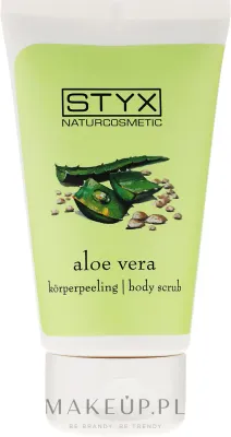 Скраб для тела Styx Naturcosmetic Aloe Vera с алоэ и косточками абрикоса, 150 мл