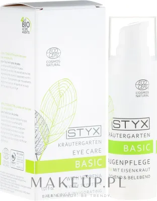 Крем для кожи вокруг глаз Styx Naturcosmetic Eye Care With Organic Verbena с органической вербеной и маслом макадамии, 30 мл