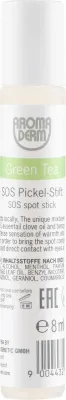 Styx Naturcosmetic Aroma Derm SOS On The Spot Stick Green Tea - Точечный гель для лица Styx Aroma Derm SOS для проблемной кожи с ментолом и зеленым чаем 8 мл