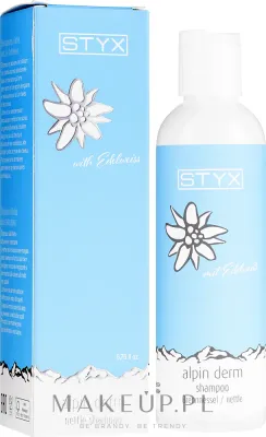 Шампунь Styx Naturcosmetic Alpin Derm с крапивой, гуараной и козьим молоком от выпадения, 200 мл