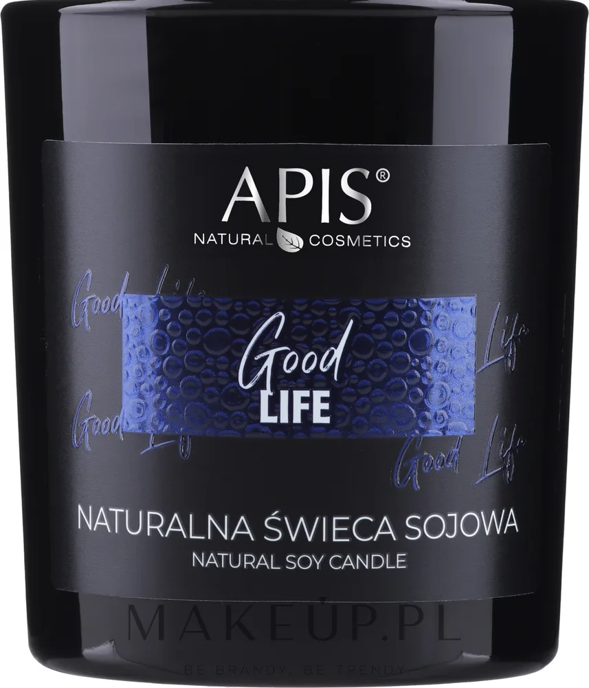 APIS Professional APIS Professional Good Life Soy Candle - Соевая свеча для дома и массажа Good Life, 220 г