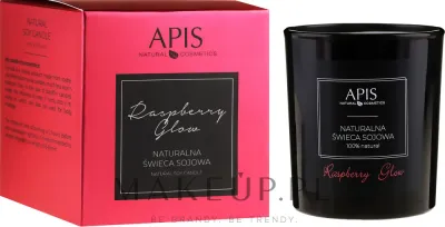 APIS Professional APIS Professional Raspberry Glow Soy Candle - Соевая ароматическая свеча Raspberry Glow, 220 г
