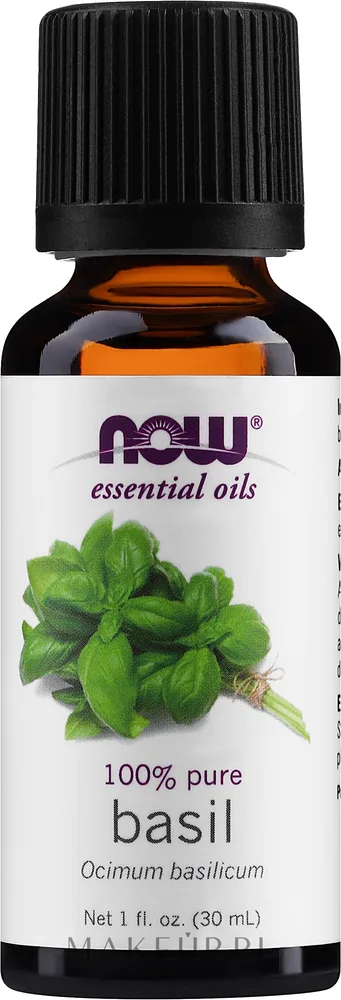 Эфирное масло Now Foods Basil базилик 30 мл