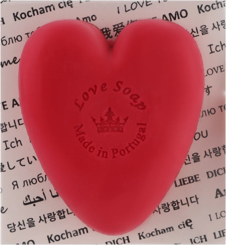 Мыло Essencias de Portugal Love Soap в форме сердца, 150 г